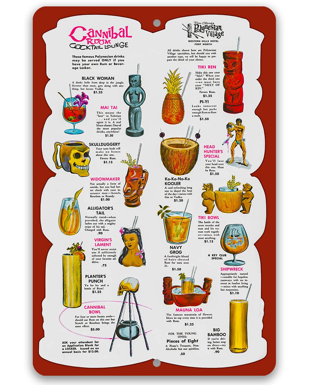 Cannibal Room Tiki Lounge Drin - Home Bar Lounge ulasan dan harga
