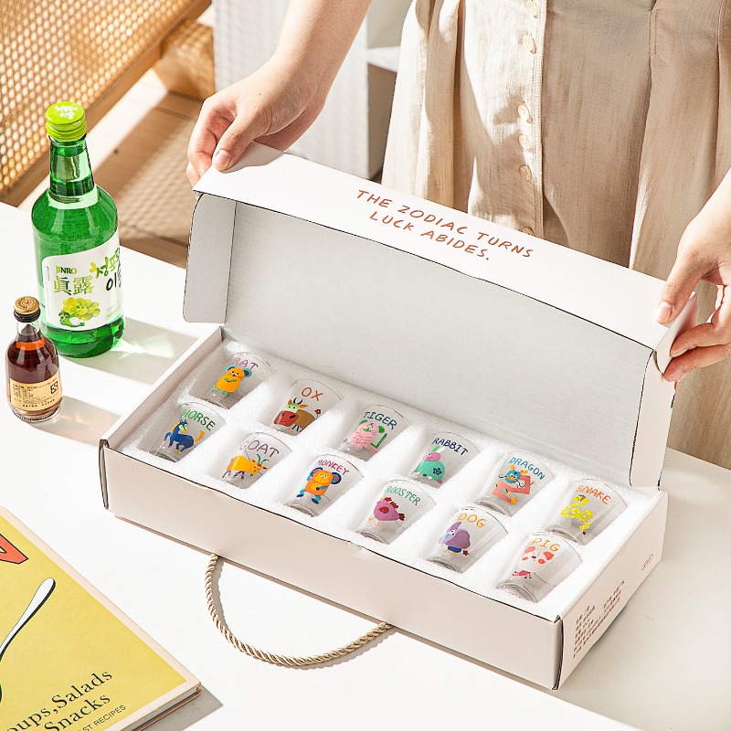 Shot Glasses Set 12Pcs 50ml Ca - Home Bar Set ulasan dan harga